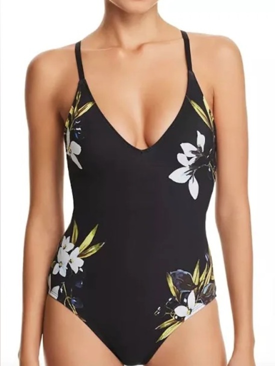 La Blanca Other - NWT La Blanca Dirty Martini Black Floral One-Piece Swimsuit